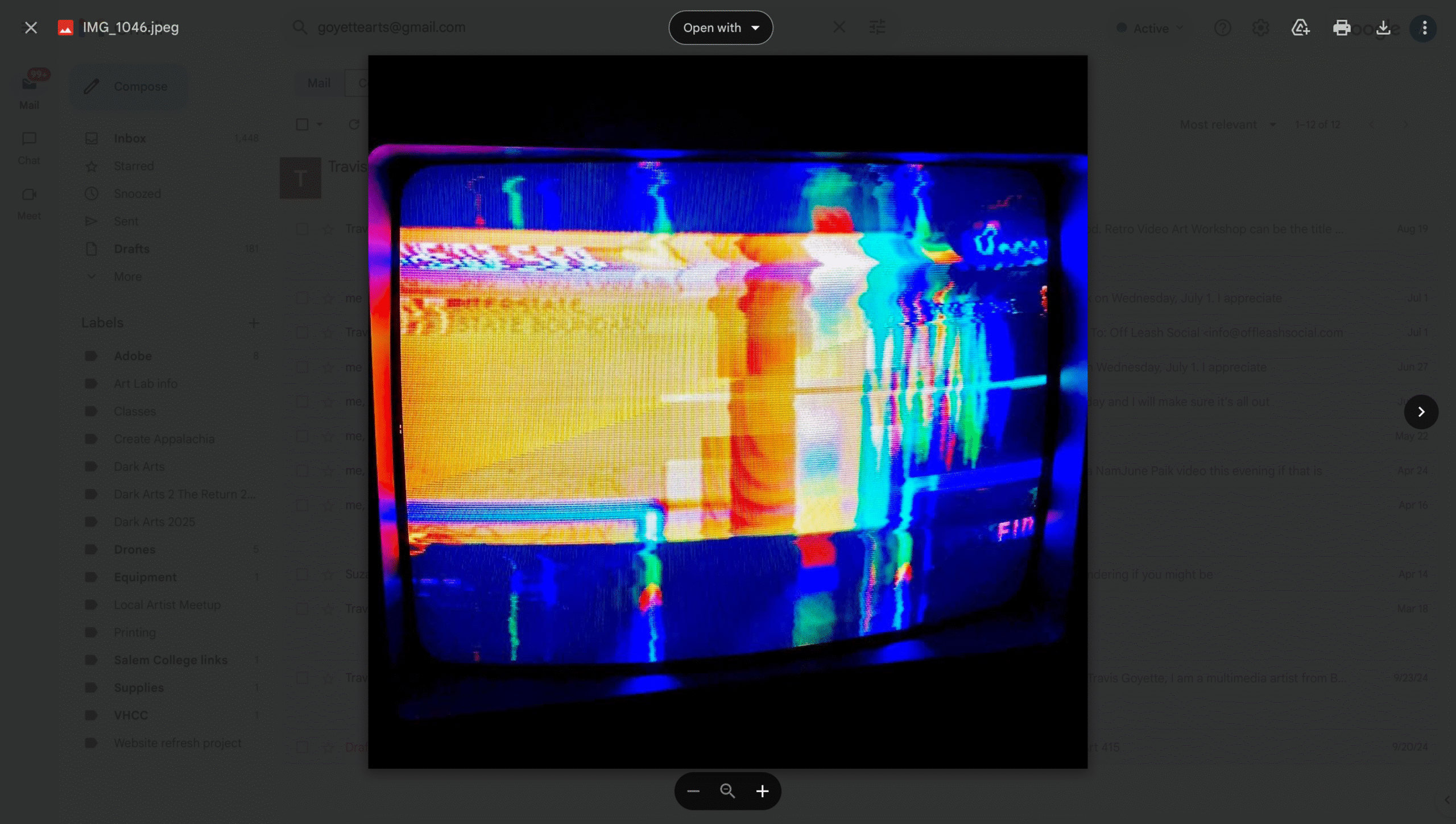 video art glitch